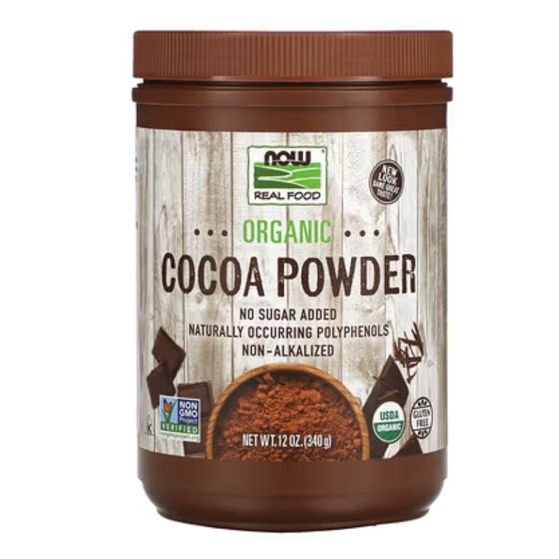 NOW Foods, Real Food, Organic Cocoa Powder